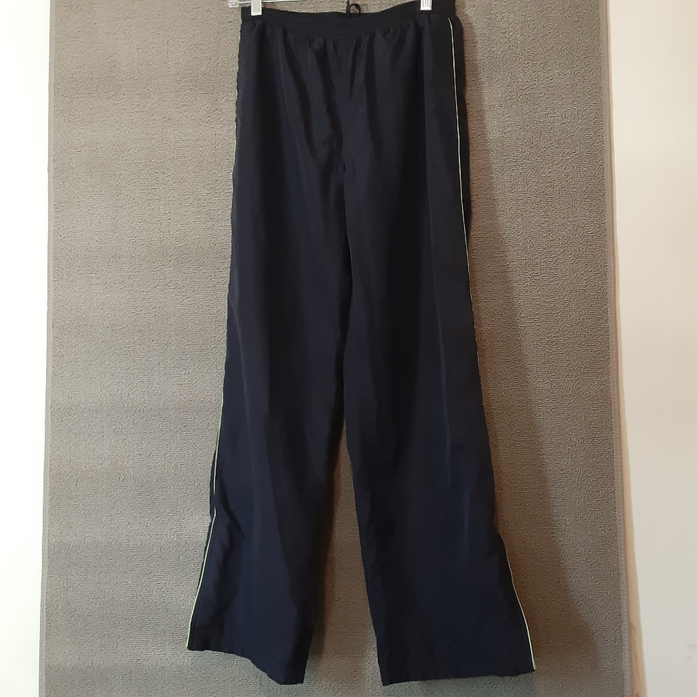 Oleg Cassini Womens Medium Blue Jogger Pant 1552 Track